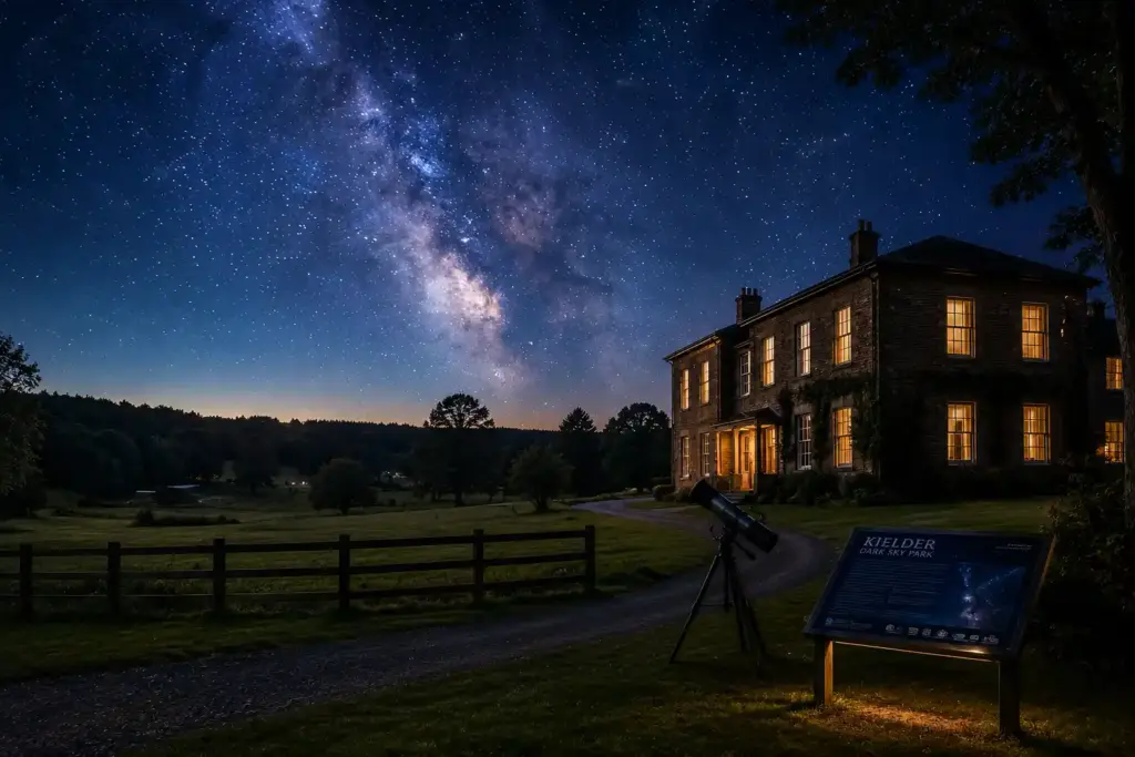 Stargazing under the rural Milky Way