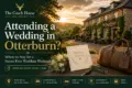 The Coach House wedding accommodation in Otterburn, Northumberland surrounded by countryside